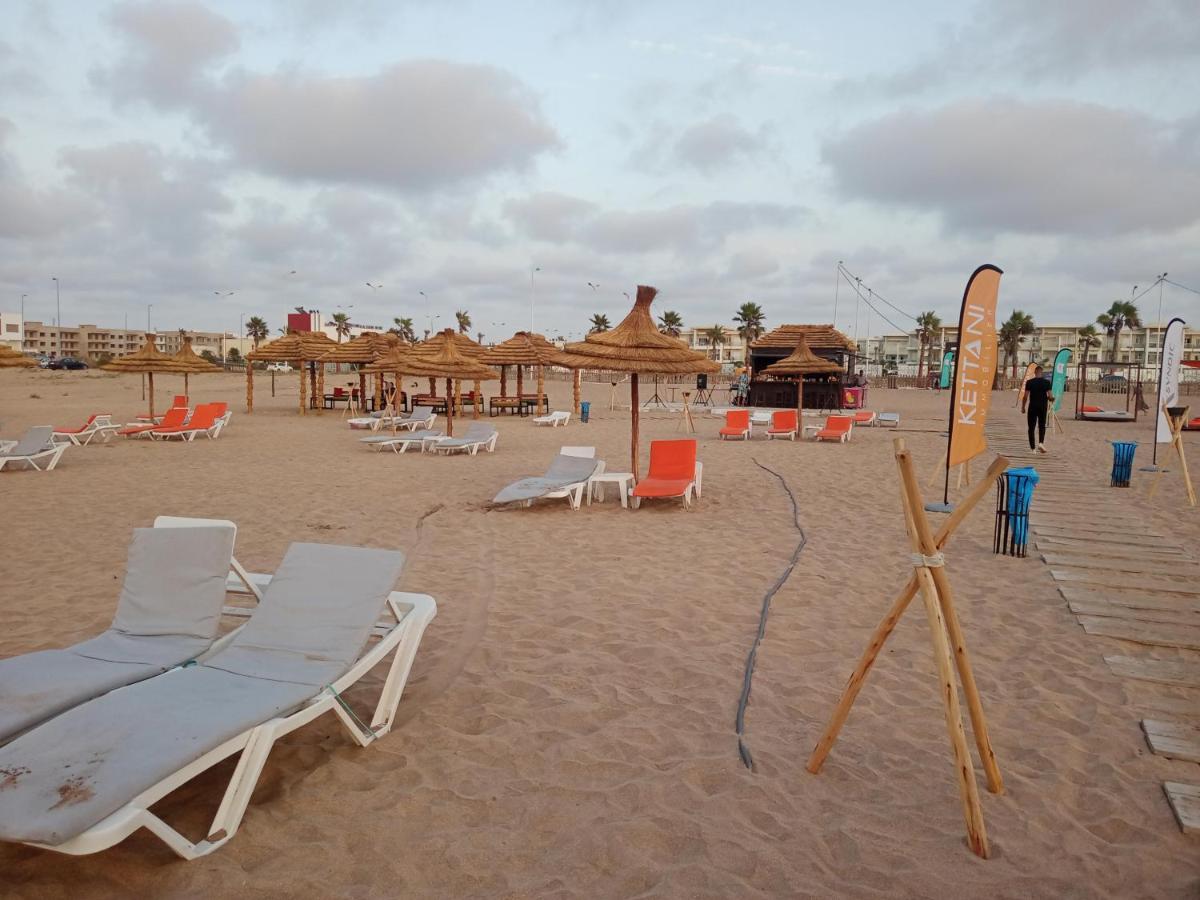 Casabay Sidi Rahal, Appartement Avec Acces Direct A La Plage Et Piscine Sidi Rahal  Kültér fotó